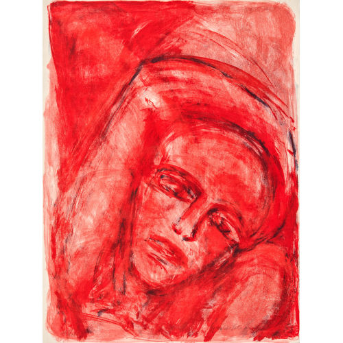 JOSEF FELIX M�LLER : 'Figur rot' (DOBIASCHOFSKY AUKTIONEN AG)