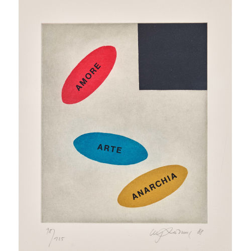 URS L�THI : 'Amore Arte Anarchia' (DOBIASCHOFSKY AUKTIONEN AG)