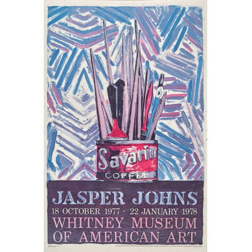 JASPER JOHNS : 'Whitney Museum of American Art' (DOBIASCHOFSKY AUKTIONEN AG)