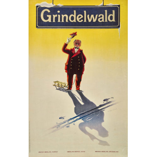 HERBERT LEUPIN : 'Grindelwald' (DOBIASCHOFSKY AUKTIONEN AG)