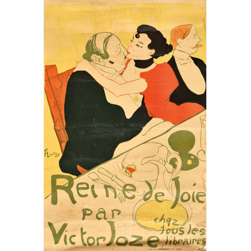 HENRI DE TOULOUSE-LAUTREC : 'Reine de Joie' (DOBIASCHOFSKY AUKTIONEN AG)