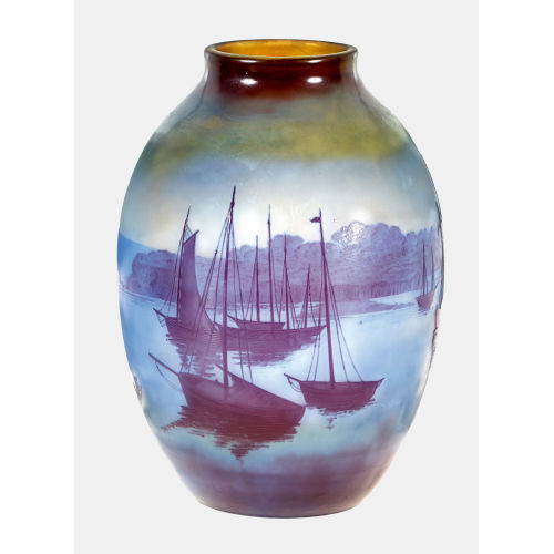 �MILE GALL� : Vase, Nancy, um 1920-1925 (DOBIASCHOFSKY AUKTIONEN AG)