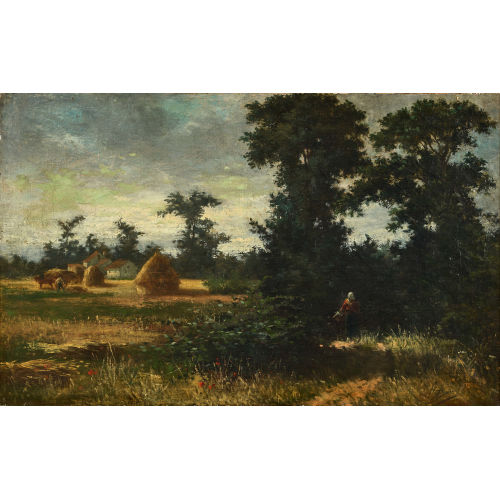 LOUIS ALEXANDRE BOUCH� : Erntezeit (DOBIASCHOFSKY AUKTIONEN AG)