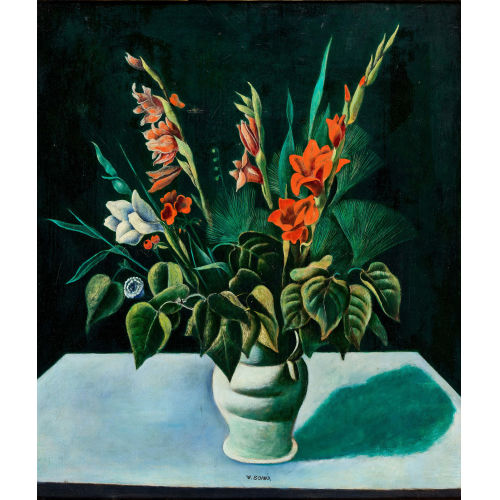 WILHELM SCHMID : 'Blumenbild' (DOBIASCHOFSKY AUKTIONEN AG)
