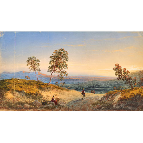 CARLO BOSSOLI : 'Paesaggio Lombardo' (DOBIASCHOFSKY AUKTIONEN AG)