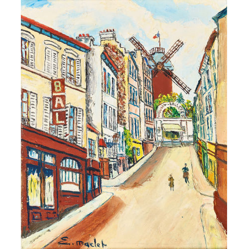 ELIS�E MACLET : Le Moulin de la Galette (DOBIASCHOFSKY AUKTIONEN AG)