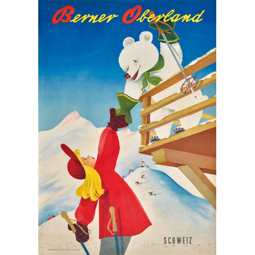 PAUL GUSSET : 'Berner Oberland' (DOBIASCHOFSKY AUKTIONEN AG)