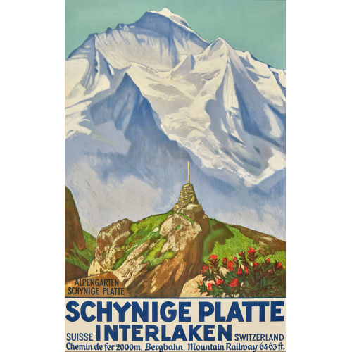 ERNST II HODEL : 'Schynige Platte' (DOBIASCHOFSKY AUKTIONEN AG)