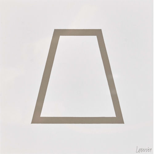 SOL LEWITT : 'Five Geometric Figures in Five Colors' (DOBIASCHOFSKY AUKTIONEN AG)