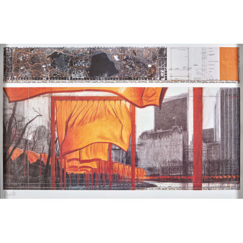 CHRISTO) CHRISTO (EIGTL. JAVACHEFF : 'The Gates - Project for Central Park, New York City' (DOBIASCHOFSKY AUKTIONEN AG)