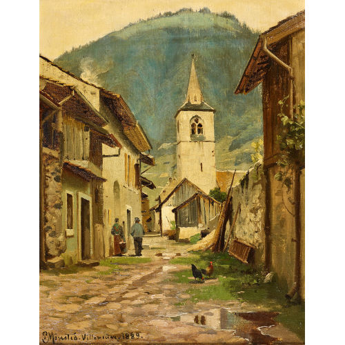 PEDER M�RK M�NSTED : 'Villeneuve' (DOBIASCHOFSKY AUKTIONEN AG)