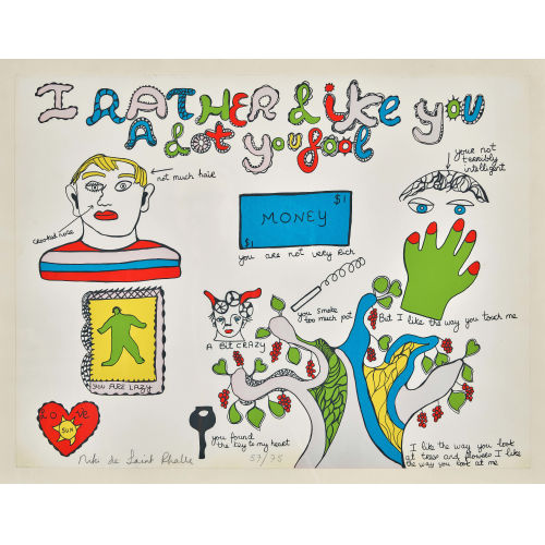 NIKI DE SAINT PHALLE : 'Money' (DOBIASCHOFSKY AUKTIONEN AG)