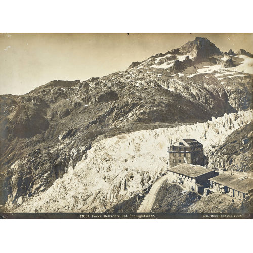 GEBR�DER (BRUNO WEHRLI : 'Furka - Belv�d�re und Rhonegletscher' (DOBIASCHOFSKY AUKTIONEN AG)