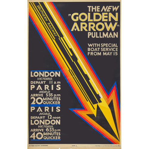 CHARLES (AUCH SHEP) SHEPHERD : 'The New Golden Arrow Pullman' (DOBIASCHOFSKY AUKTIONEN AG)