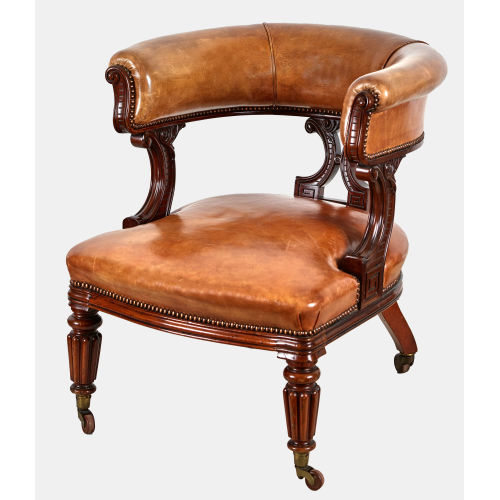 SESSEL : William IV/Early Victorian, England, um 1840 (DOBIASCHOFSKY AUKTIONEN AG)