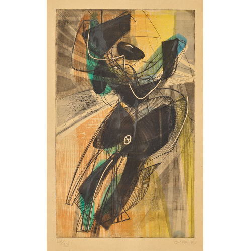 STANLEY WILLIAM HAYTER : 'Danse du soleil' (DOBIASCHOFSKY AUKTIONEN AG)