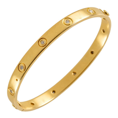 BRILLANT-GOLD-ARMREIF : Cartier, 'Love', Paris (DOBIASCHOFSKY AUKTIONEN AG)