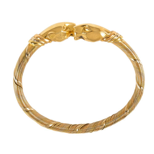 GOLD-ARMSPANGE : Cartier, 'Cougar Panth�re', Paris (DOBIASCHOFSKY AUKTIONEN AG)