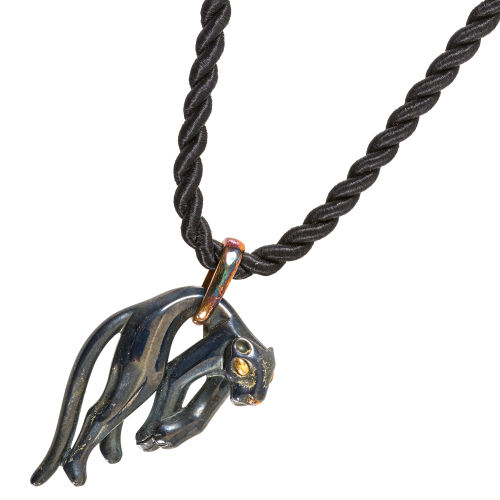 ANH�NGER MIT KETTE : Cartier, 'Panth�re', Paris (DOBIASCHOFSKY AUKTIONEN AG)