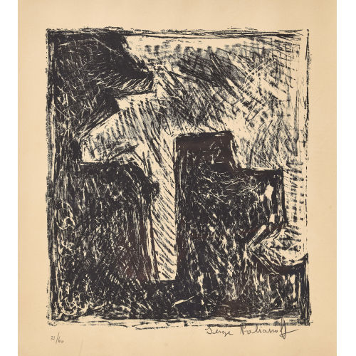 SERGE POLIAKOFF : 'Komposition in Schwarz und Weiss' (DOBIASCHOFSKY AUKTIONEN AG)