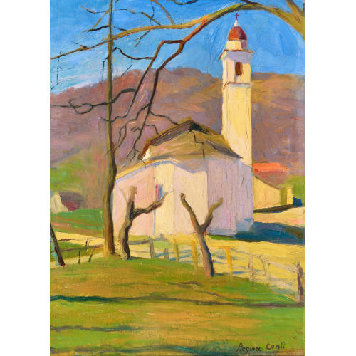 REGINA CONTI : Tessiner Dorfkirche (DOBIASCHOFSKY AUKTIONEN AG)