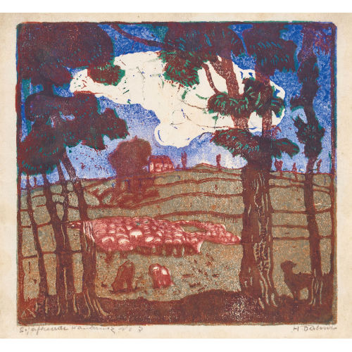 HELEN DAHM : Landschaft (DOBIASCHOFSKY AUKTIONEN AG)
