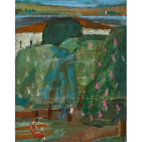 WALTER (AUCH H�TTI) HAETTENSCHWEILER : Parklandschaft (DOBIASCHOFSKY AUKTIONEN AG)