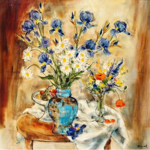 SIMONE DEGAL : 'Fleurs de juin' (DOBIASCHOFSKY AUKTIONEN AG)