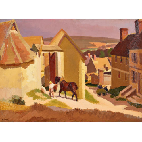 JULES �MILE ZINGG : 'Ferme dans le Vexin' (DOBIASCHOFSKY AUKTIONEN AG)