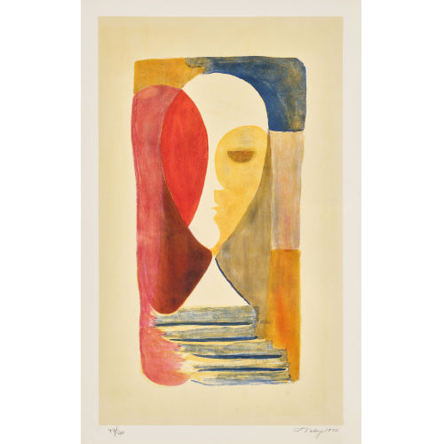 MARK TOBEY : 'Unknown Kiss' (DOBIASCHOFSKY AUKTIONEN AG)