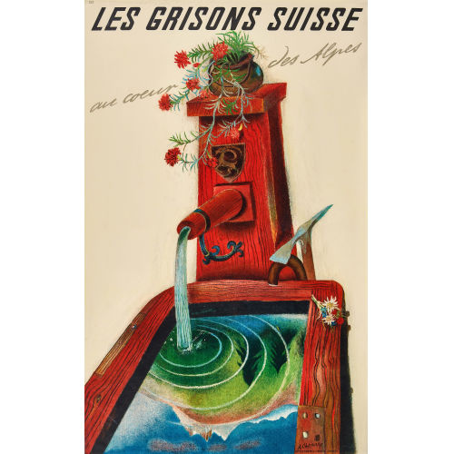 ALOIS CARIGIET : 'Les Grisons Suisses' (DOBIASCHOFSKY AUKTIONEN AG)