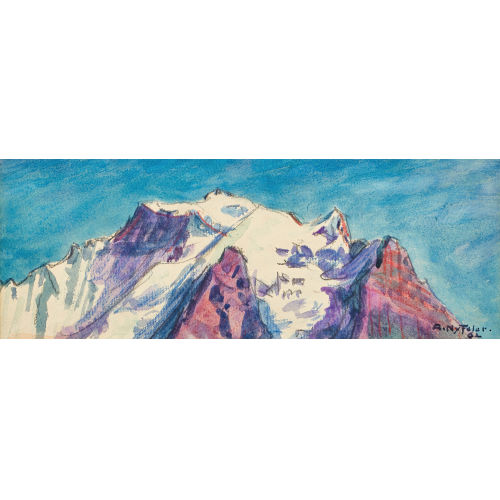ALBERT NYFELER : Die Jungfrau von M�rren aus (DOBIASCHOFSKY AUKTIONEN AG)