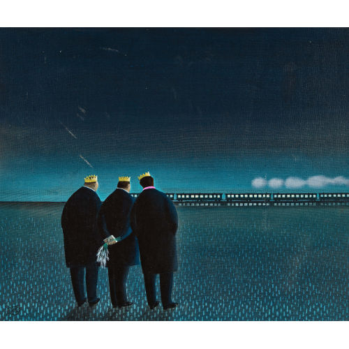 JAN BALET : 'Les mages en retard' (DOBIASCHOFSKY AUKTIONEN AG)