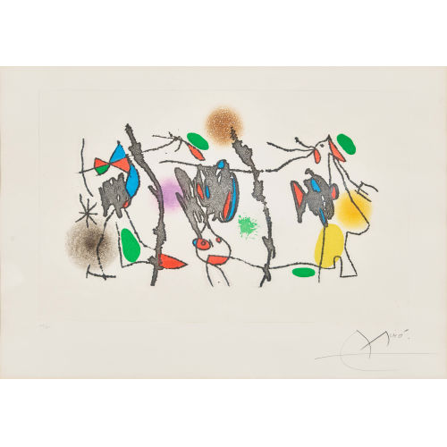 JOAN MIR� : 'Ocellaire' (DOBIASCHOFSKY AUKTIONEN AG)