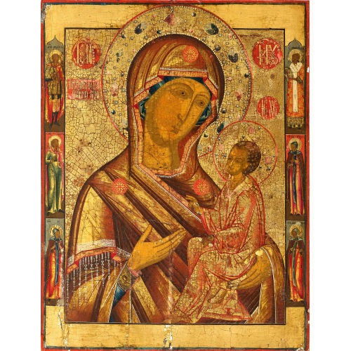 IKONE : Russland, 18. Jh. (Palecher Werkstatt) (DOBIASCHOFSKY AUKTIONEN AG)