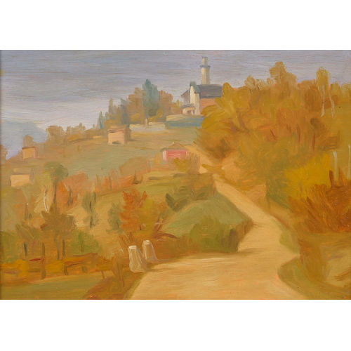 ANTONIO (AUCH VACCIAGO CALDERARA : 'La chiesa di Vaciago' (DOBIASCHOFSKY AUKTIONEN AG)