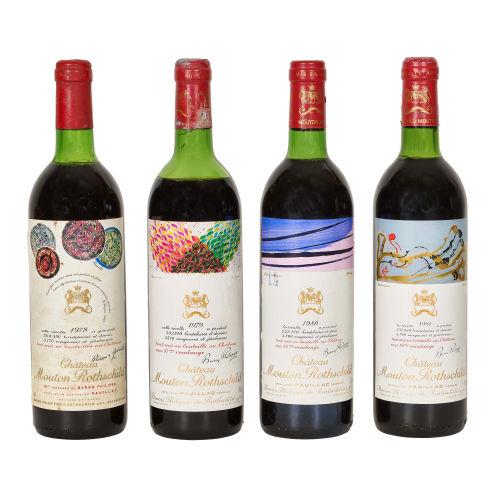 CH�TEAU MOUTON ROTHSCHILD : Pauillac, Premier Grand Cru Class�, 1978/1979/1980/1981 (DOBIASCHOFSKY AUKTIONEN AG)