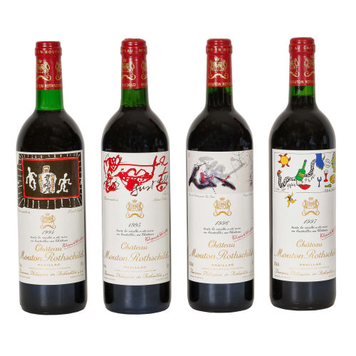 CH�TEAU MOUTON ROTHSCHILD : Pauillac, Premier Grand Cru Class�, 1994/1995/1996/1997 (DOBIASCHOFSKY AUKTIONEN AG)