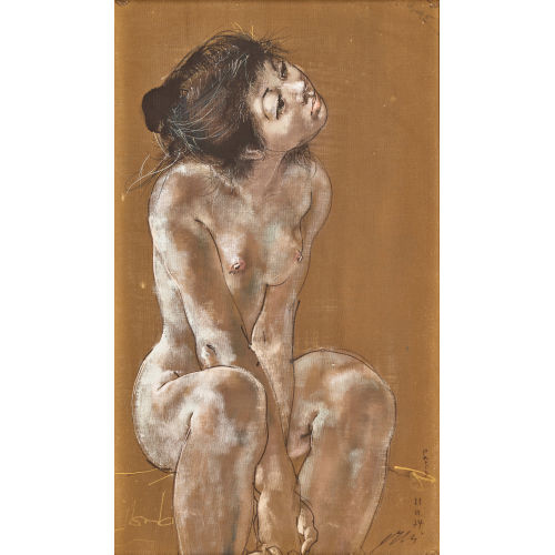 HANS ERNI : 'Regard vers le haut' (DOBIASCHOFSKY AUKTIONEN AG)