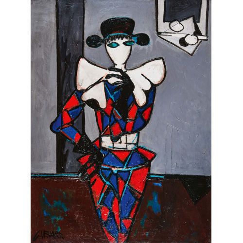 CLAUDE VENARD : L'Arlequin (DOBIASCHOFSKY AUKTIONEN AG)