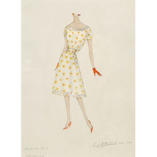 FRED SPILLMANN : 'Arlette No 5 - Boutton d'Or' (DOBIASCHOFSKY AUKTIONEN AG)