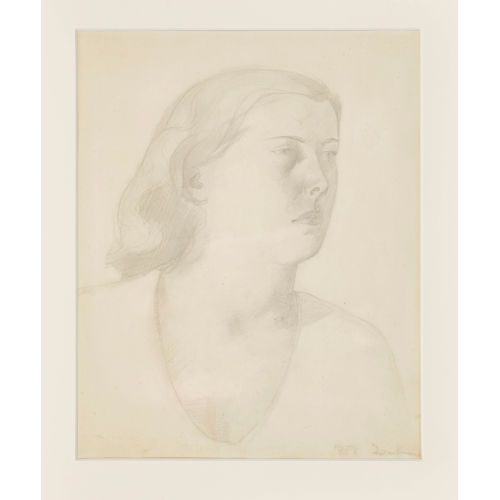 RODOLPHE TH�OPHILE BOSSHARD : Jeune femme (DOBIASCHOFSKY AUKTIONEN AG)