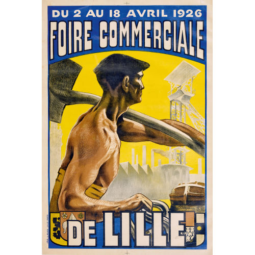 ALBERT CHARLES DEQU�NE : 'Foire commerciale de Lille 1926' (DOBIASCHOFSKY AUKTIONEN AG)