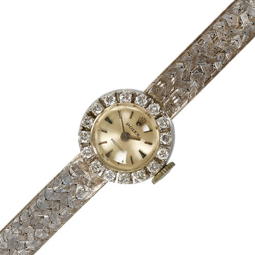 ROLEX : Vintage-Damenarmbanduhr 'Precision' (DOBIASCHOFSKY AUKTIONEN AG)