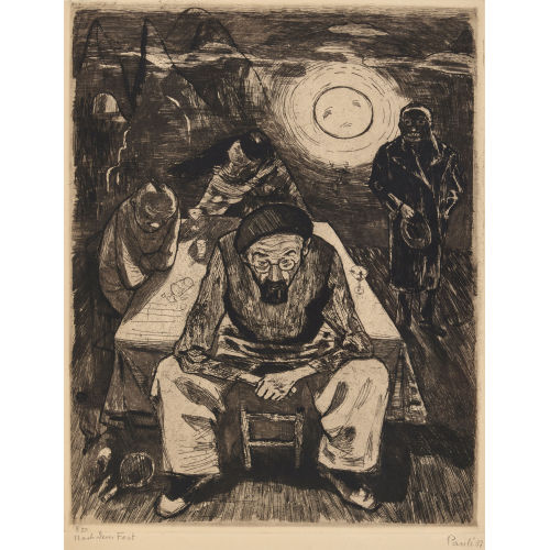 FRITZ EDUARD PAULI : 'Nach dem Fest' (DOBIASCHOFSKY AUKTIONEN AG)