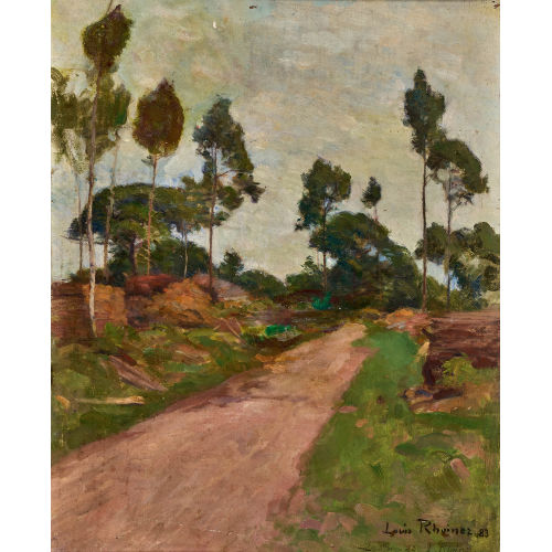 LOUIS RHEINER : 'Bois de Ville d'Avray' (DOBIASCHOFSKY AUKTIONEN AG)
