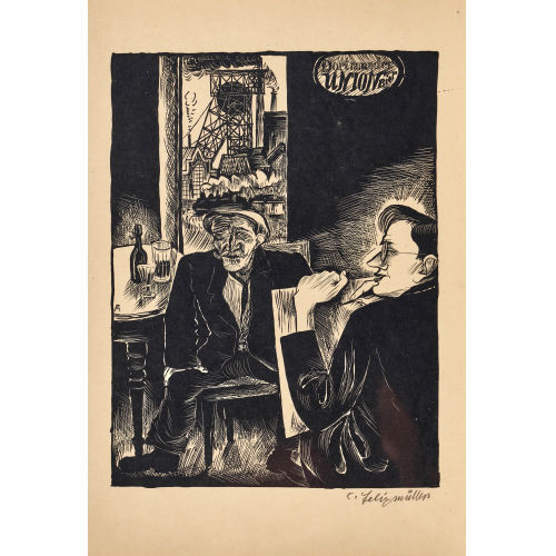 CONRAD (EIGTL. M�LLER FELIXM�LLER : 'Der Proletarier als Modell' (DOBIASCHOFSKY AUKTIONEN AG)