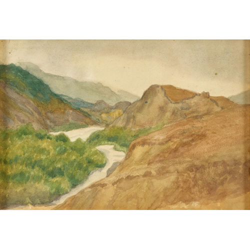 CHARLES-CLOS OLSOMMER : 'Rh�ne pr�s Sierre' (DOBIASCHOFSKY AUKTIONEN AG)