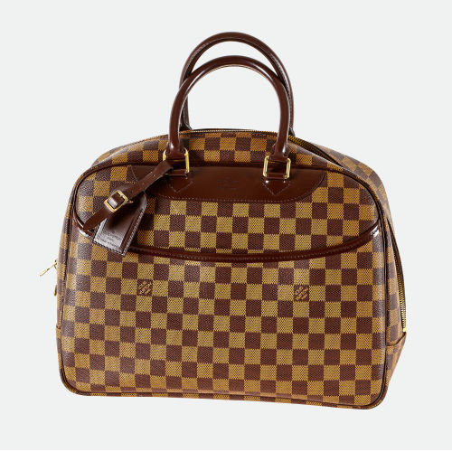 LOUIS VUITTON : Beautybag 'Deauville', 2. H�lfte 20. Jh (DOBIASCHOFSKY AUKTIONEN AG)