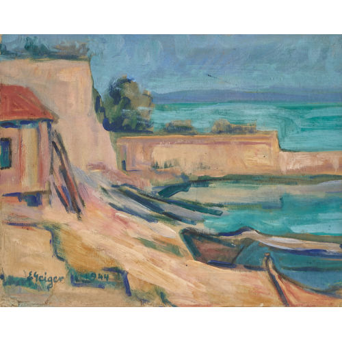 ERNST SAMUEL GEIGER : Am See (DOBIASCHOFSKY AUKTIONEN AG)